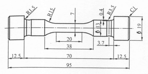 zku�ebn� vzorek pro re�im tah-tlak